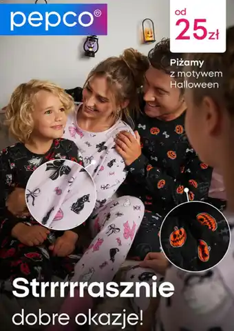 Piżamy z motywem Halloween