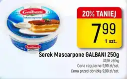 Delikatesy Piotruś Pan Serek Mascarpone GALBANI oferta
