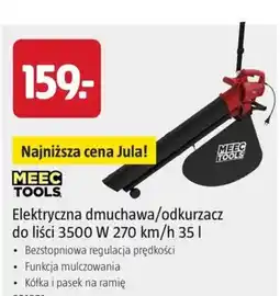 Jula Elektryczna dmuchawa/odkurzacz MEEC TOOLS oferta