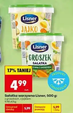 Biedronka Sałatka warzywna Lisner, 500 g oferta