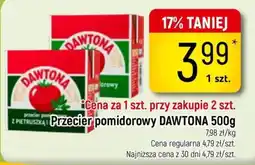 Delikatesy Piotruś Pan Przecier pomidorowy DAWTONA oferta