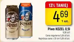 Delikatesy Piotruś Pan Piwo KOZEL oferta