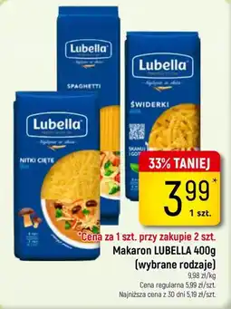 Delikatesy Piotruś Pan Makaron LUBELLA oferta