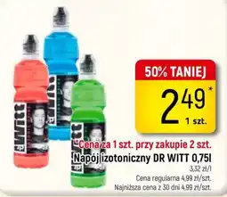 Delikatesy Piotruś Pan Napój izotoniczny DR WITT oferta