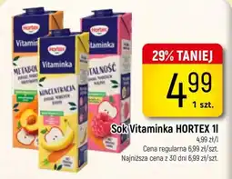 Delikatesy Piotruś Pan Sok Vitaminka HORTEX oferta