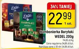 Delikatesy Piotruś Pan Bombonierka Baryłki WEDEL oferta