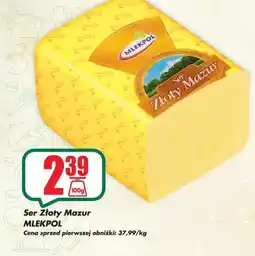 Sezamek Ser złoty mazur mlekpol oferta