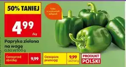 Biedronka Papryka zielona na wagę oferta