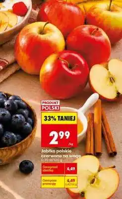 Biedronka Jabłko polskie czerwone na wage oferta