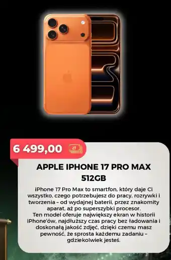 Apple iPhone 17 Pro Max 512GB
