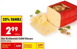 Biedronka Ser Królewski OSM Sierpc oferta