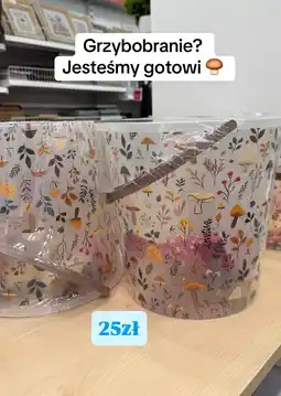 Pepco Wiadro z motywem grzybów oferta