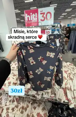 Pepco Piżama z motywem misiów oferta