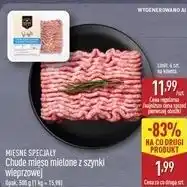 ALDI Mięsne Specjały Chude mięso mielone z szynki wieprzowej oferta
