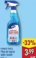 ALDI POWER FORCE Płyn do mycia szyb i luster oferta