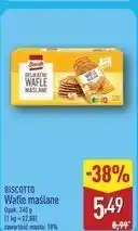 ALDI Biscotto Wafle maślane oferta
