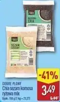 ALDI DOBRE PLONY Chia sezam komosa ryżowa mix oferta