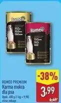 ALDI ROMEO PREMIUM Karma mokra dla psa oferta