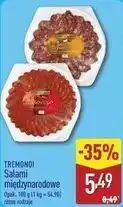 ALDI Tremondi Salami międzynarodowe oferta