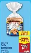 ALDI Biscotto Wafle holenderskie oferta