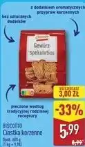 ALDI Biscotto Ciastka korzenne oferta