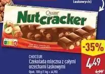 ALDI CHOCEUR Czekolada mleczna z całymi orzechami laskowymi oferta