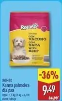 ALDI ROMEO Karma półmokra dla psa oferta