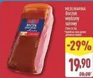 ALDI WĘDLINIARNIA Boczek wędzony surowy oferta