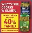 ALDI Wszystkie ogórki w słoiku Krakus oferta