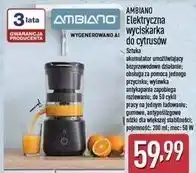 ALDI AMBIANO Elektryczna wyciskarka do cytrusów oferta