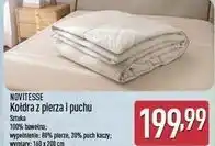 ALDI NOVITESSE Kołdra z pierza i puchu oferta