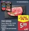 ALDI Stek wołowy oferta