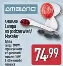 ALDI AMBIANO Lampa na podczerwień/Masażer oferta