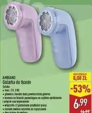 ALDI Ambiano Golarka do tkanin oferta