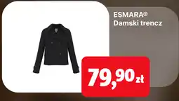 Lidl ESMARA Damski trencz oferta