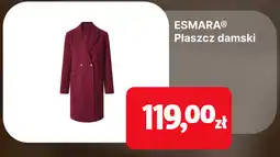 Lidl ESMARA Płaszcz damski oferta
