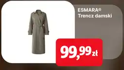 Lidl ESMARA Trencz damski oferta
