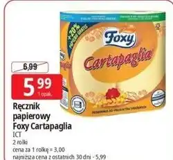 E.Leclerc Ręcznik papierowy Foxy Cartapaglia oferta
