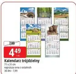 Kalendarz trójdzielny