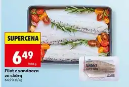 Biedronka Filet z sandacza ze skórą oferta