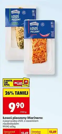 Biedronka Łosoś pieczony Marinero oferta