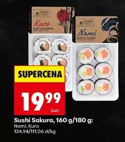 Biedronka Sushi Sakura, 160 g/180 g oferta