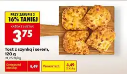Biedronka Tost z szynką i serem , 120 g oferta