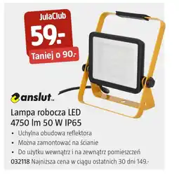 Jula Lampa robocza Anslut oferta