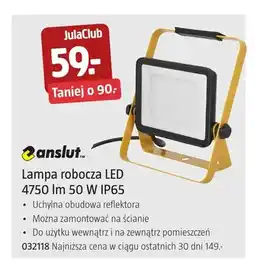 Jula Lampa robocza LED 4750lm IP65 Anslut oferta