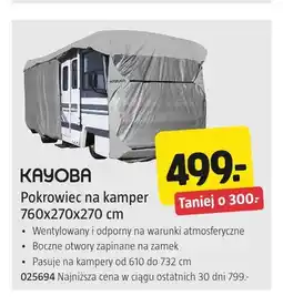 Jula Pokrowiec na kamper 760x270x270 cm Kayoba oferta