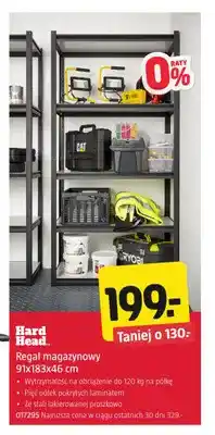 Jula Regał magazynowy 91x183x46 cm Hard Head oferta