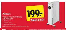 Jula Olejowy grzejnik elektryczny Anslut oferta
