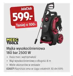 Jula Myjka wysokociśnieniowa Meec Tools oferta