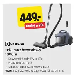 Jula Odkurzacz bezworkowy Electrolux oferta